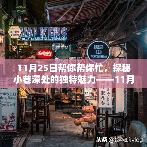 探秘小巷深处的独特魅力，11月25日帮你帮你忙特色小店之旅