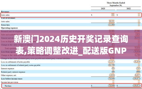 新澳门2024历史开奖记录查询表,策略调整改进_配送版GNP7.5