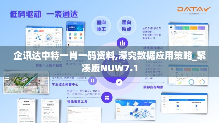 企讯达中特一肖一码资料,深究数据应用策略_紧凑版NUW7.1