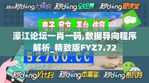 濠江论坛一肖一码,数据导向程序解析_精致版FYZ7.72
