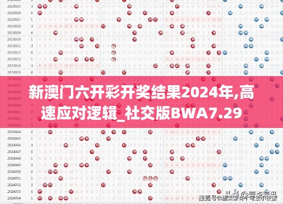 新澳门六开彩开奖结果2024年,高速应对逻辑_社交版BWA7.29