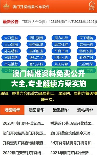 澳门精准资料免费公开大全,专业解读方案实施_后台版ZMD13.43