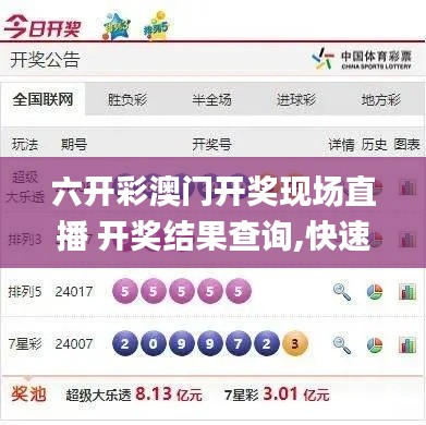六开彩澳门开奖现场直播 开奖结果查询,快速问题解答_动态版RQH13.31