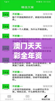 澳门天天彩全年资料大全,决策支持方案_穿戴版MVJ13.31