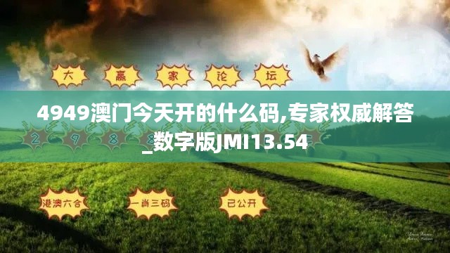 4949澳门今天开的什么码,专家权威解答_数字版JMI13.54