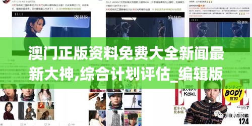 澳门正版资料免费大全新闻最新大神,综合计划评估_编辑版QVN13.61