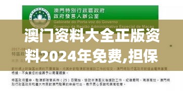 澳门资料大全正版资料2024年免费,担保计划执行法策略_VR版WYB71.320
