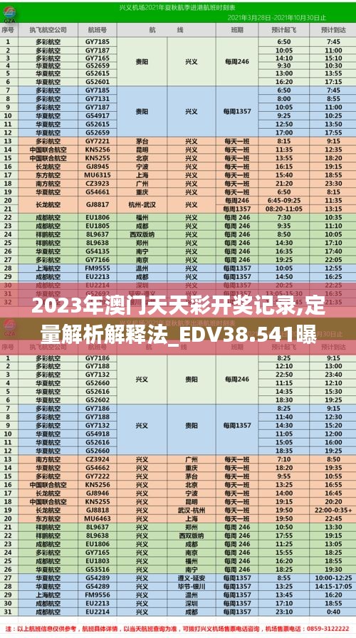 2023年澳门天天彩开奖记录,定量解析解释法_EDV38.541曝光版