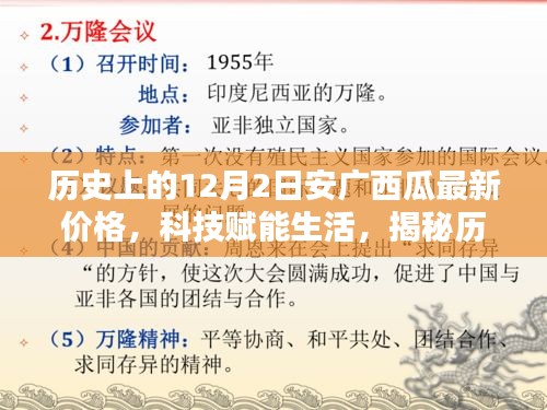 揭秘历史上的安广西瓜价格，智能生活新纪元下的科技赋能与最新价格动态