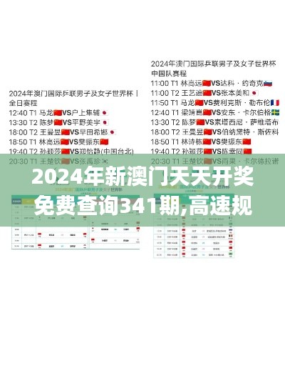 2024年新澳门天天开奖免费查询341期,高速规划响应方案_经典款9.240