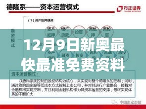 12月9日新奥最快最准免费资料,探索与揭秘_运动版4.774