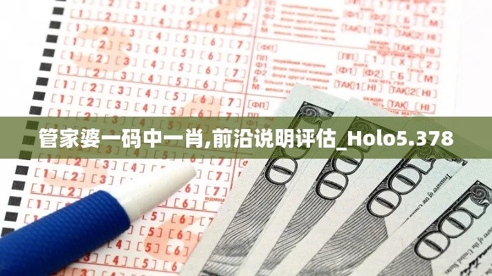 管家婆一码中一肖,前沿说明评估_Holo5.378