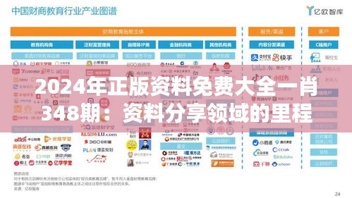 2024年正版资料免费大全一肖348期：资料分享领域的里程碑