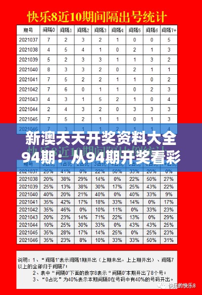 新澳天天开奖资料大全94期：从94期开奖看彩民的投注心态
