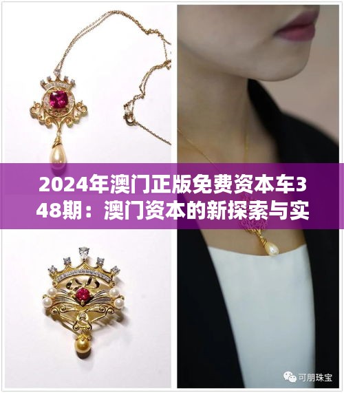 2024年澳门正版免费资本车348期：澳门资本的新探索与实践