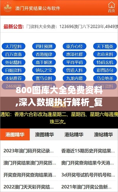 800图库大全免费资料,深入数据执行解析_复刻版8.875