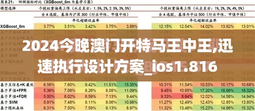 2024今晚澳门开特马王中王,迅速执行设计方案_ios1.816