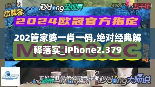 202管家婆一肖一码,绝对经典解释落实_iPhone2.379