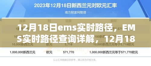 12月18日EMS实时路径查询详解及操作步骤指南