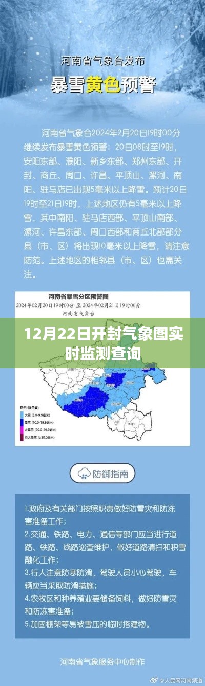 开封气象图实时监测查询数据发布