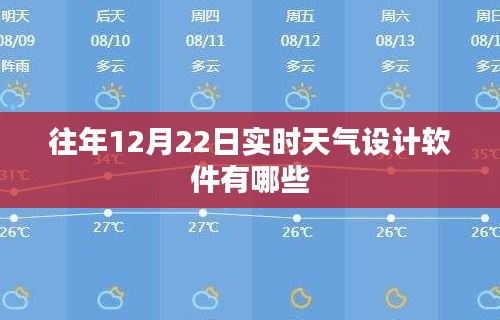 实时天气设计软件盘点，历年12月22日天气软件推荐