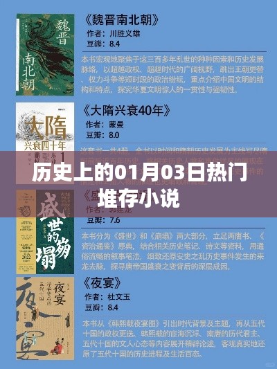 热门堆存小说回顾，历史上的1月3日