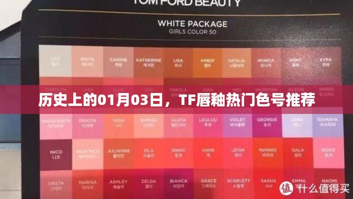 TF唇釉热门色号推荐，历史日期背后的选择故事