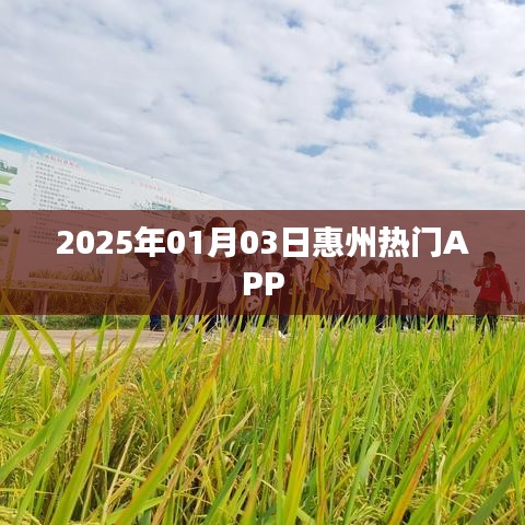 惠州热门APP一览（日期标注）