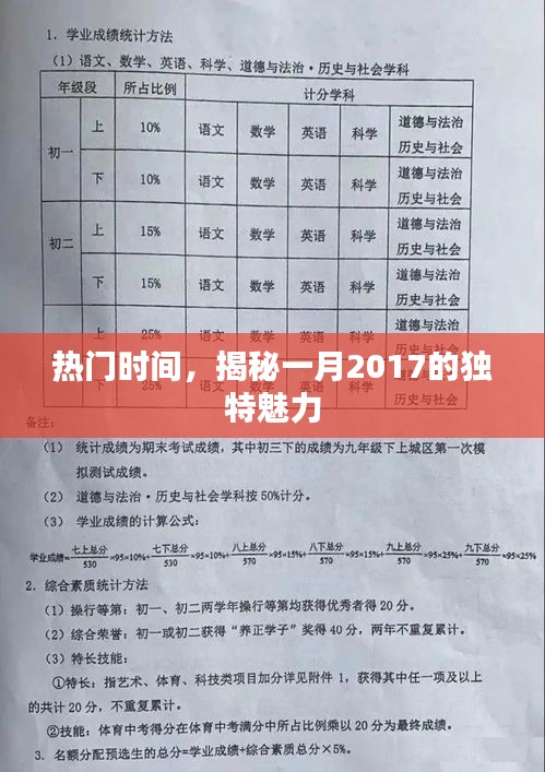 揭秘2017年一月的独特魅力时光