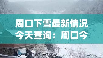 周口下雪最新情况今天查询：周口今天又下雪了吗 