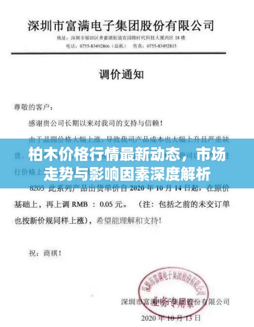 柏木价格行情最新动态，市场走势与影响因素深度解析