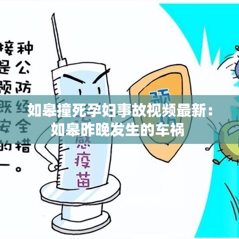 如皋撞死孕妇事故视频最新：如皋昨晚发生的车祸 