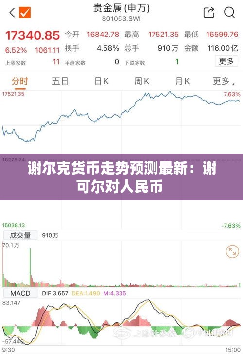 谢尔克货币走势预测最新：谢可尔对人民币 