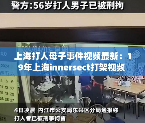 上海打人母子事件视频最新：19年上海innersect打架视频 
