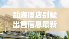 勐海酒店别墅出售信息最新：勐海最好的酒店是哪家 