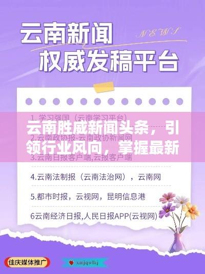 云南胜威新闻头条，引领行业风向，掌握最新资讯动态
