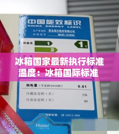 冰箱国家最新执行标准温度：冰箱国际标准 