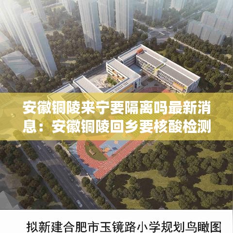 安徽铜陵来宁要隔离吗最新消息：安徽铜陵回乡要核酸检测吗 