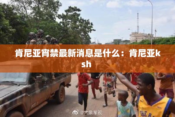 肯尼亚宵禁最新消息是什么：肯尼亚ksh 