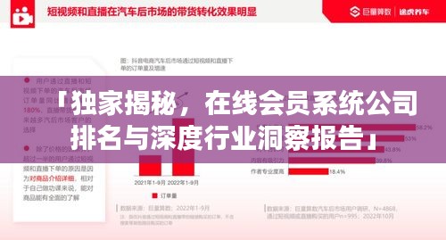 「独家揭秘，在线会员系统公司排名与深度行业洞察报告」