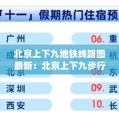 北京上下九地铁线路图最新：北京上下九步行街有什么好买的 