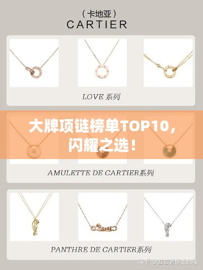 大牌项链榜单TOP10，闪耀之选！