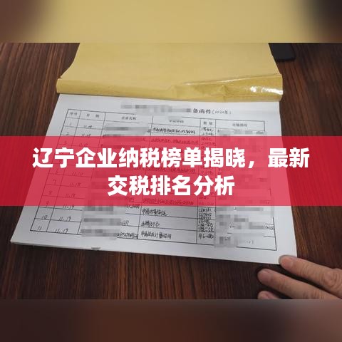辽宁企业纳税榜单揭晓，最新交税排名分析