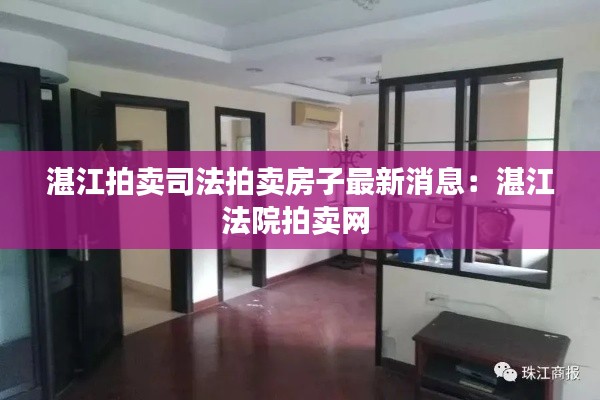 湛江拍卖司法拍卖房子最新消息：湛江法院拍卖网 