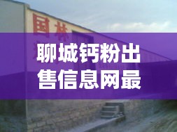 聊城钙粉出售信息网最新：山东钙粉厂 