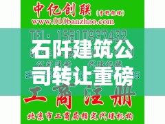 石阡建筑公司转让重磅消息，最新动态揭秘！