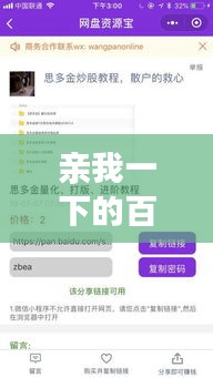 亲我一下的百度网盘txt资源大揭秘，热门话题探讨与盘搜合集