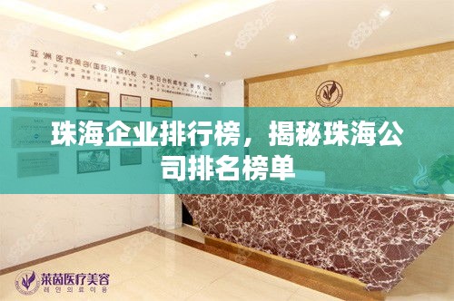 珠海企业排行榜，揭秘珠海公司排名榜单