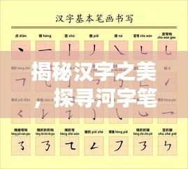 揭秘汉字之美，探寻河字笔顺，领略汉字文化的博大精深