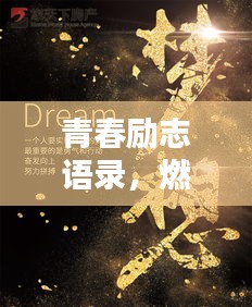 青春励志语录，燃烧岁月，铸就人生辉煌之路